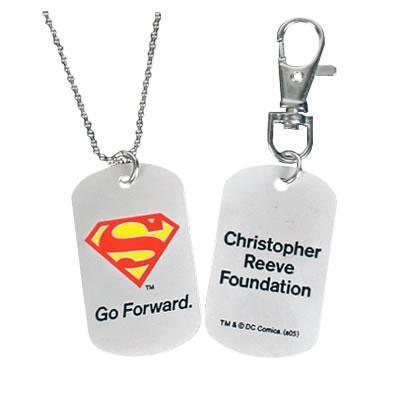Superman dog tag online