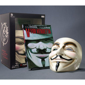 V for Vendetta Book and Mask Set (Paperback)