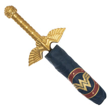 Load image into Gallery viewer, Wonder Woman Sword Molded Handle Umbrella
